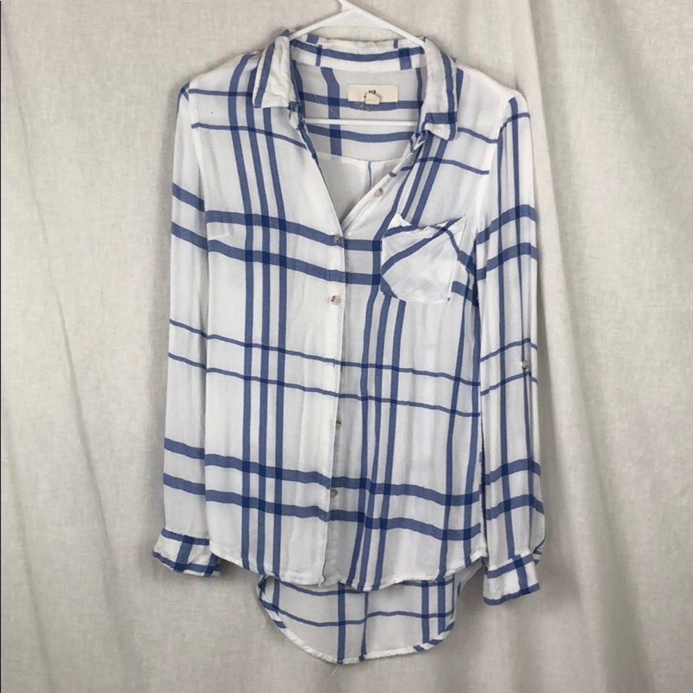 Plaid flannel shirt